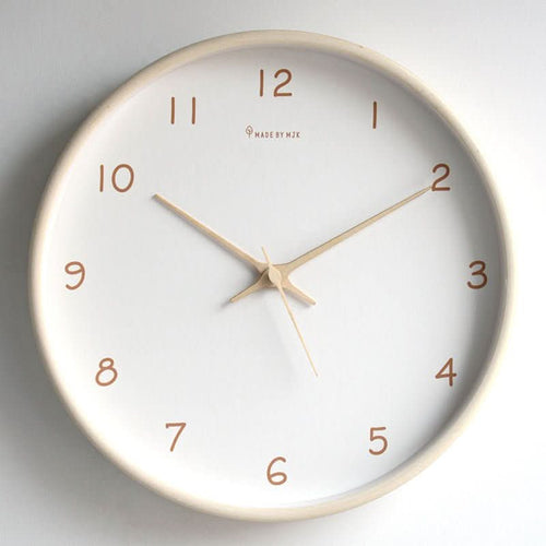 BowLift | Silent Solid Wood Analog Wall Clock
