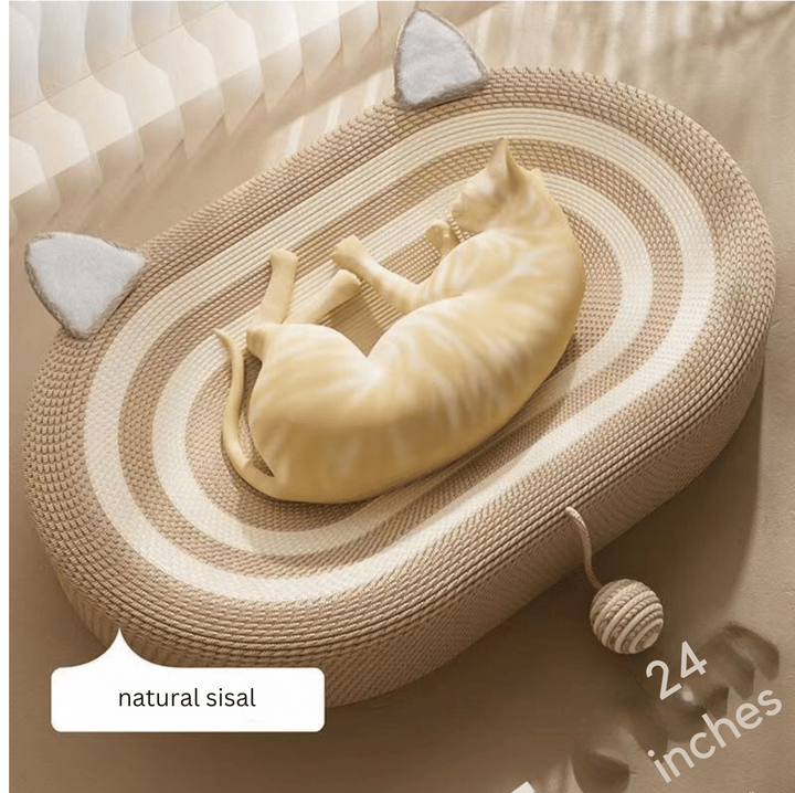 Sisal Cat Scratching Post - Scratch Oasis Bowlift