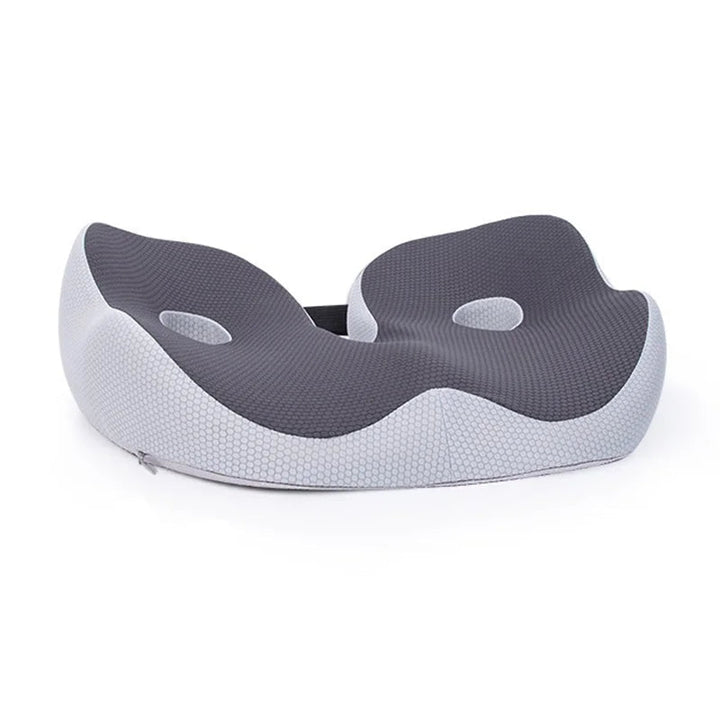 BowLift | SITRELIEF – Adjustable Memory Foam Seat Cushion for Tailbone & Back Support