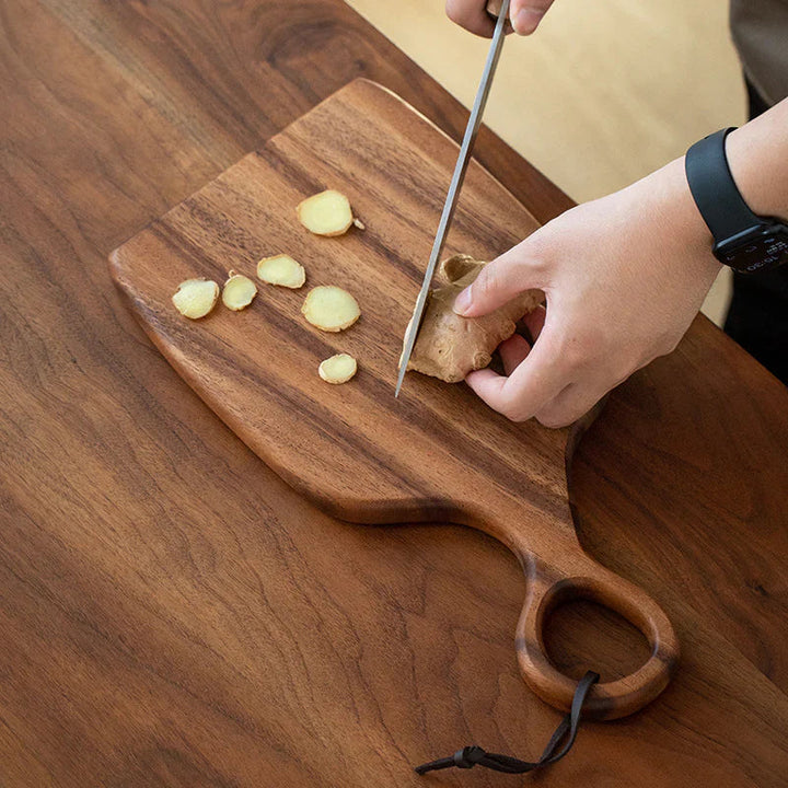 BowLift | WaldenCraft Walnut Cutting Board – Luxurious Double-Sided Cutting & Serving Board