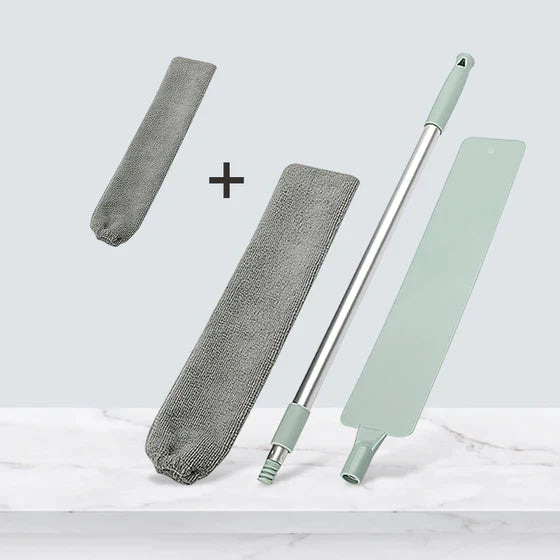BowLift | Multifunction Retractable Microfiber Dust Brush Gap Mop