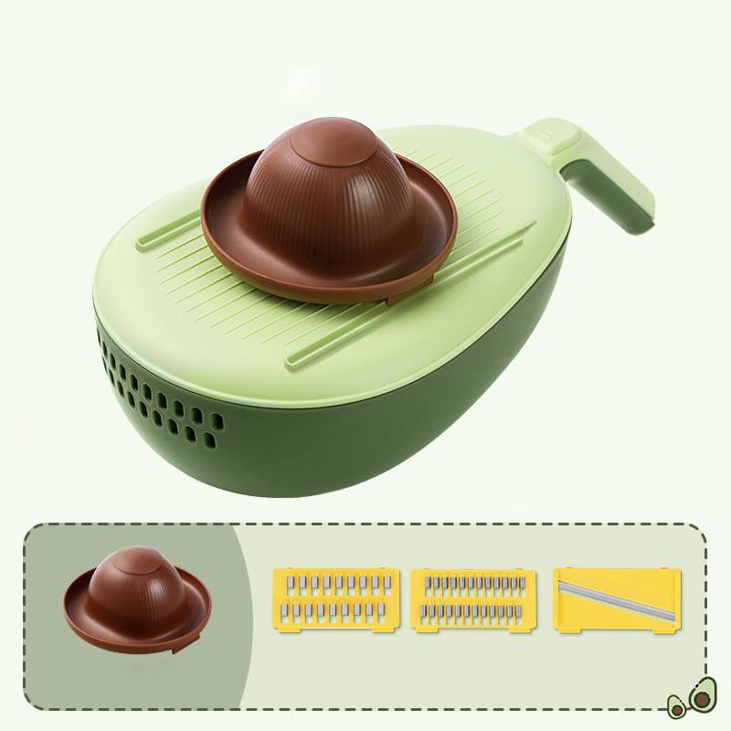 Avocado Shape Vegetable Cutting Chipper | Bowlift