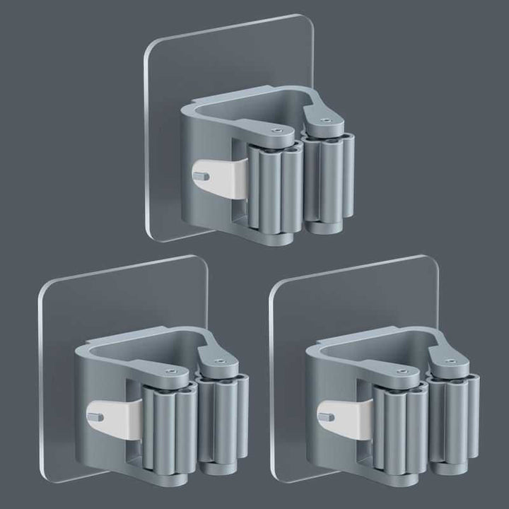 BowLift | Wall Mounted Mop Holder (3 PCS)
