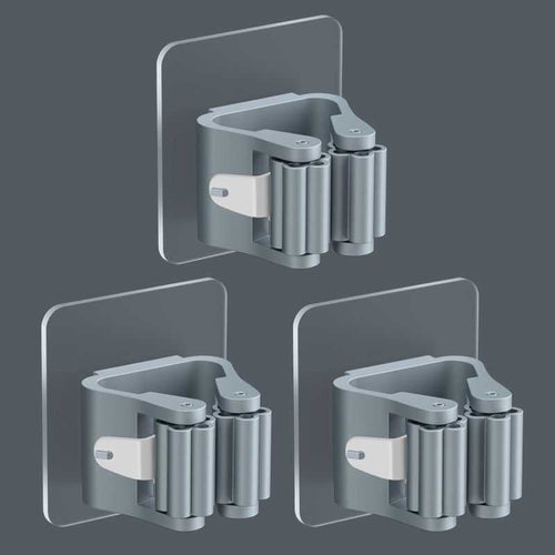 BowLift | Wall Mounted Mop Holder (3 PCS)