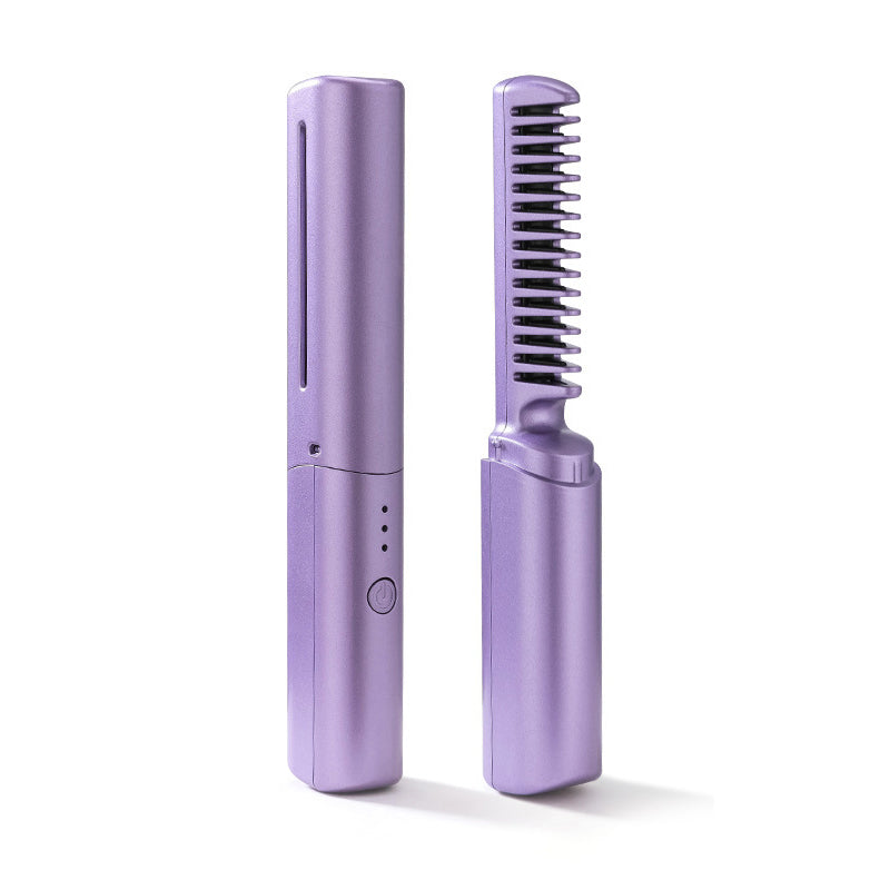 BowLift | StyleFusion️ 2 in 1 Electric Comb / Curling Iron and Straightener