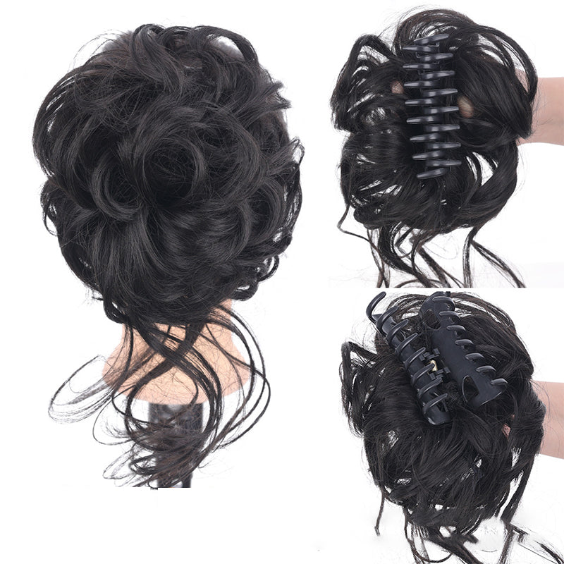 Hair bun ponytail with clip | Bowlift