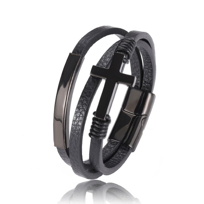 BowLift | Multi-layered cross bracelet