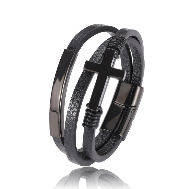 BowLift | Multi-layered cross bracelet