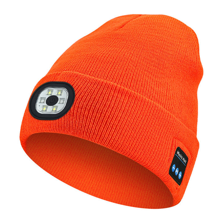 BowLift | Bluetooth Beanie with LED Light & Removable Speakers