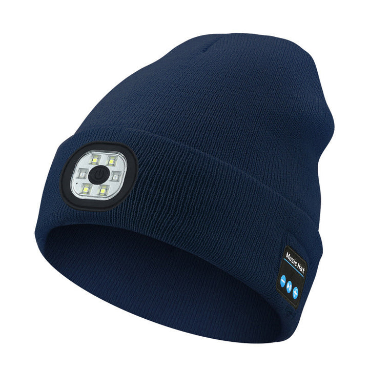 BowLift | Bluetooth Beanie with LED Light & Removable Speakers
