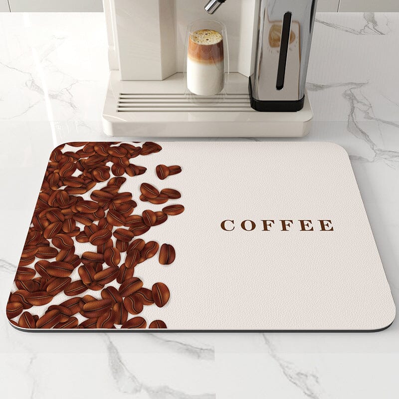 Kitchen Super Absorbent Draining Mat, Quick Dry Dish Coffee Mat | Bowlift