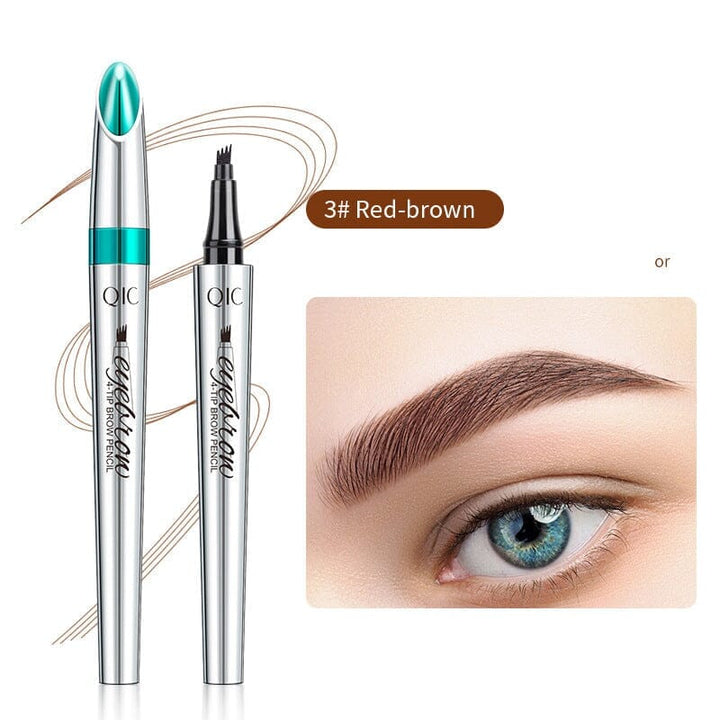 BowLift | 3D waterproof Microblading eyebrow pencil 4 fork tips tattoo pencil