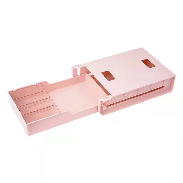 Under-Desk Drawer Organizer with 3 Removable Dividers