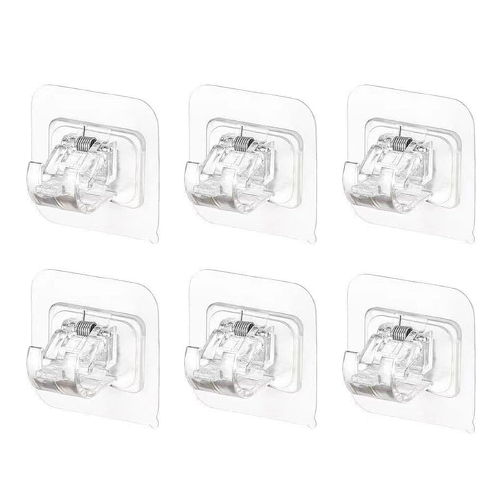 BowLift | Transparent Hanging Rod Clamp