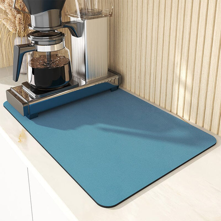 Kitchen Super Absorbent Draining Mat, Quick Dry Dish Coffee Mat | Bowlift