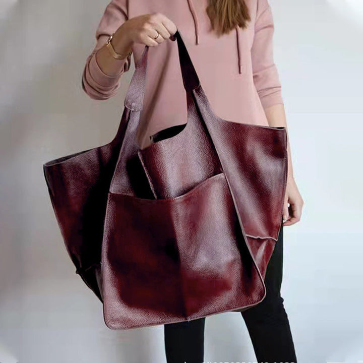 BowLift | Oversized Leather Tote