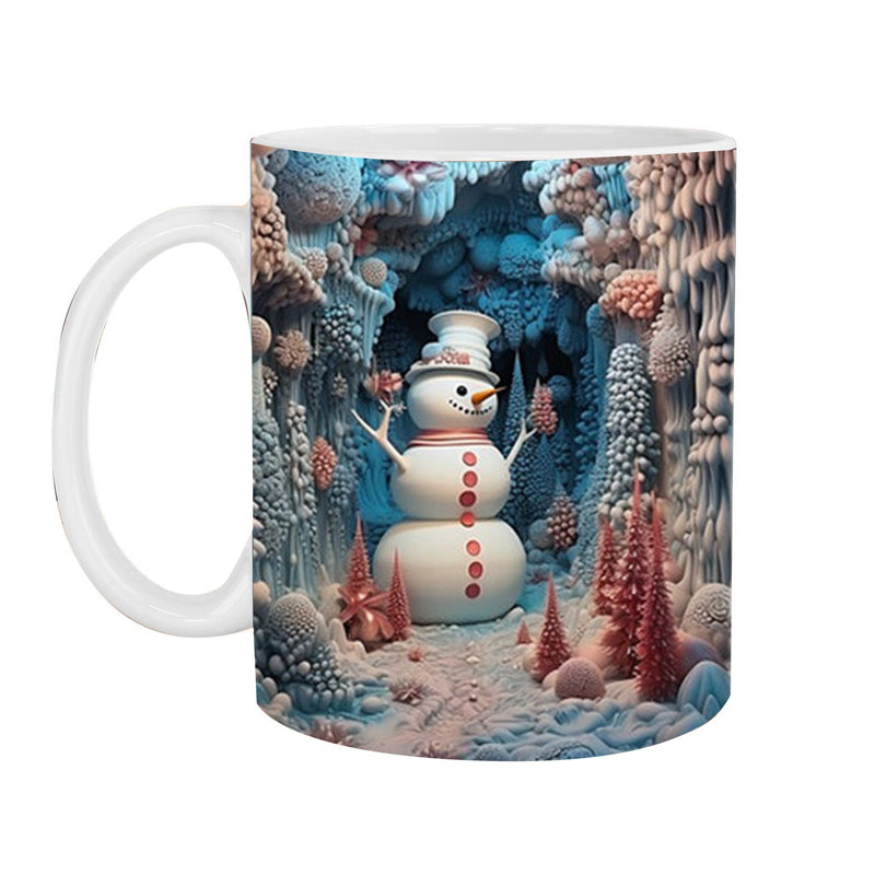 BowLift | 3D Christmas Snowman Mug