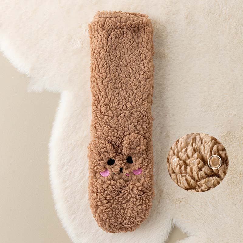 BowLift | Little Bear Ultra-thick Cozy Slipper Home Socks