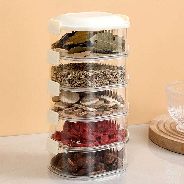 BowLift | Multi-Layered Seasoning Storage Box