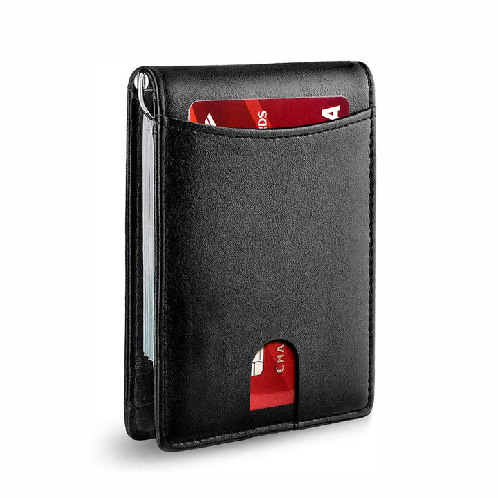 BowLift | Genuine Leather Theft Protection Card Holder