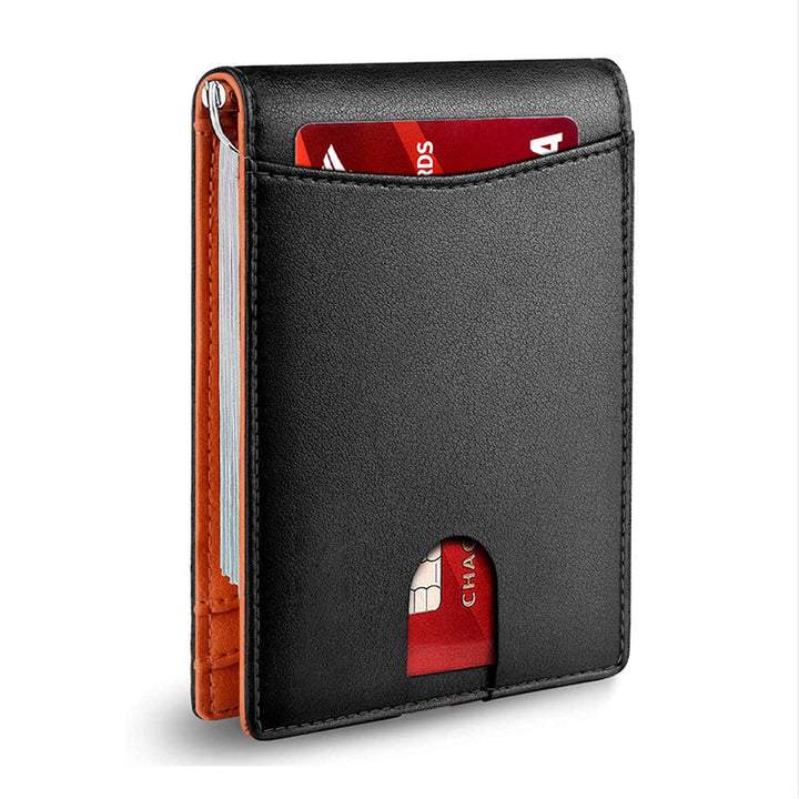 BowLift | Genuine Leather Theft Protection Card Holder