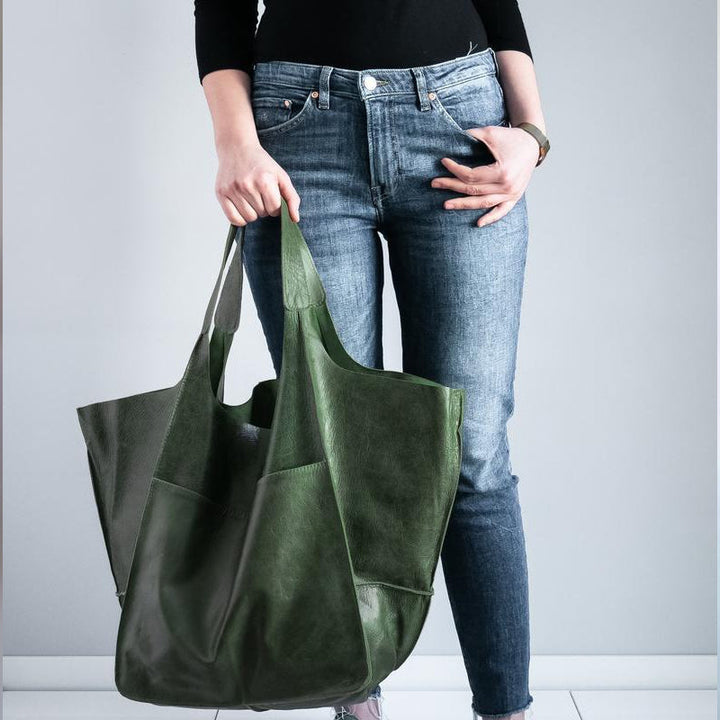 BowLift | Oversized Leather Weekend Bags