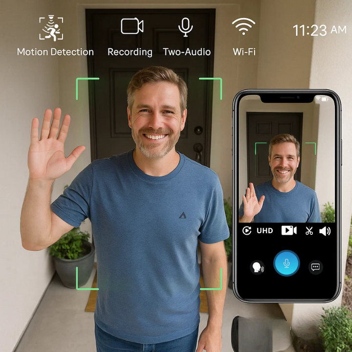 BowLift | Wireless HD Video Doorbell Camera