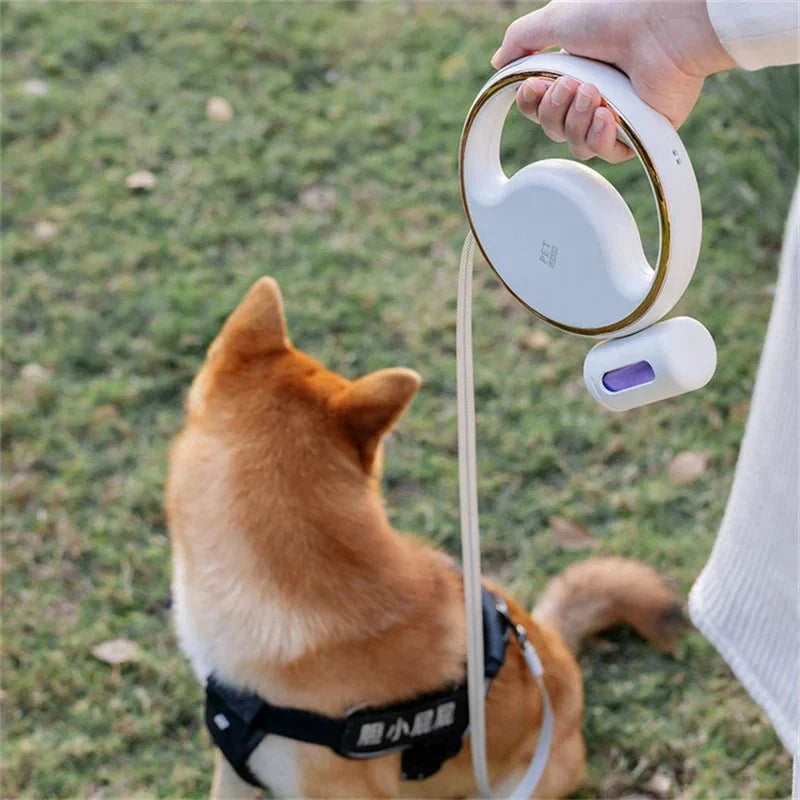BowLift | SmartLead – Automatic Dog Leash with LED Light and Waste Bag Holder