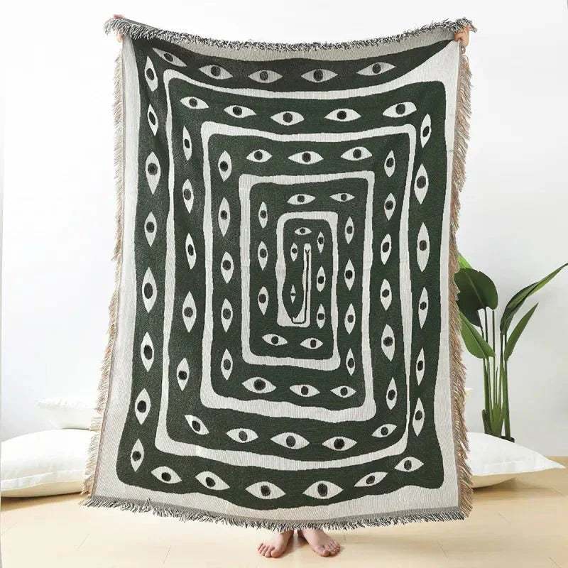 BowLift | Snake Eye Design Sofa Blanket