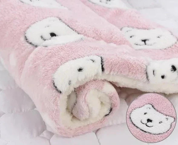 SnuggleSoft Warm Cat Blanket Bowlift