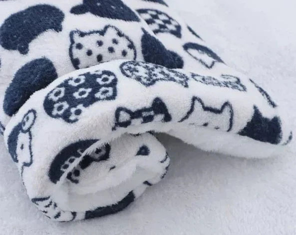 SnuggleSoft Warm Cat Blanket Bowlift
