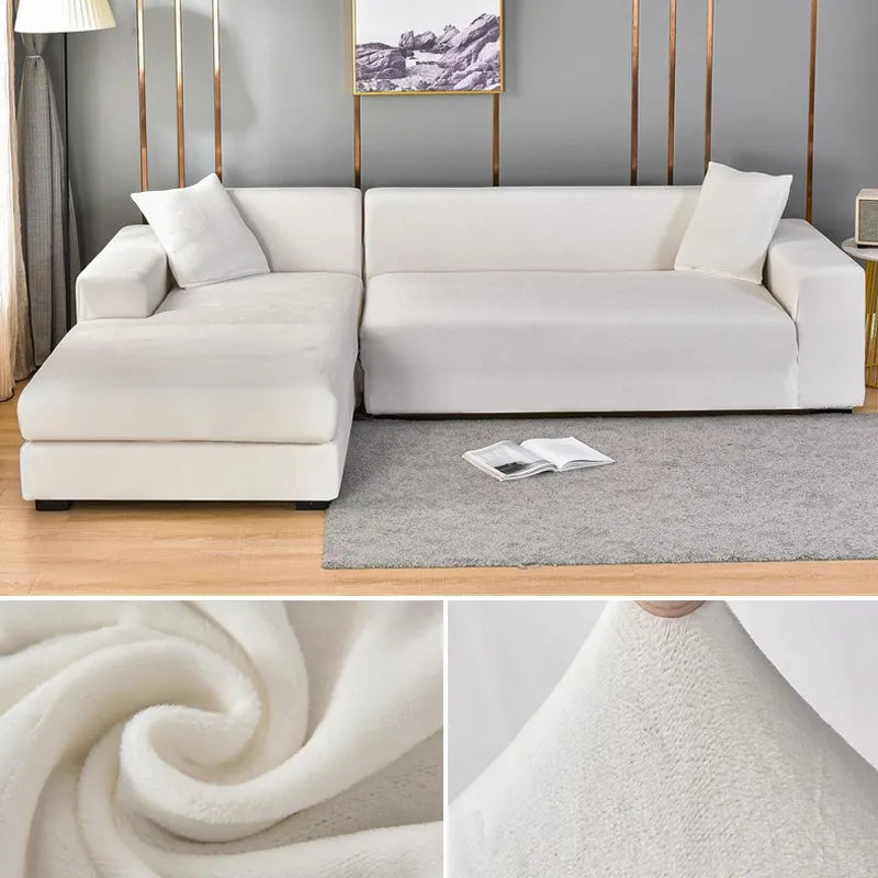 BowLift | Sofa Cover Velvet Stretch Washable Protector