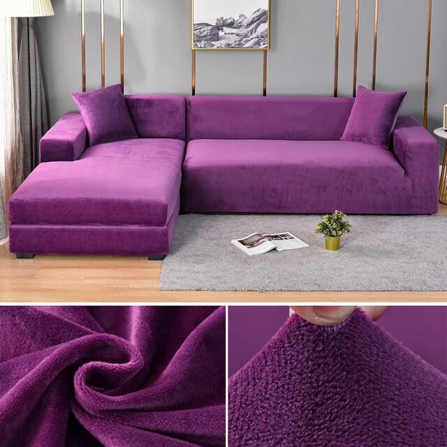 BowLift | Sofa Cover Velvet Stretch Washable Protector
