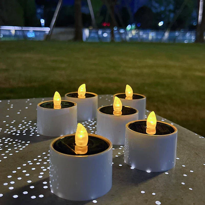 BowLift | Outdoor Solar Powered LED Candle Lights