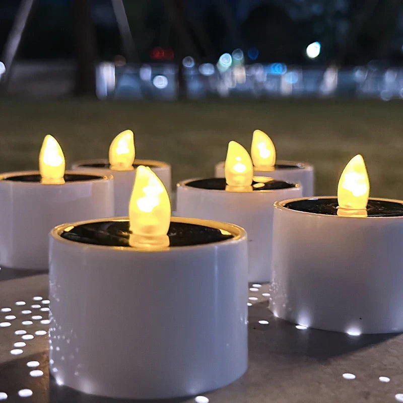 BowLift | Outdoor Solar Powered LED Candle Lights