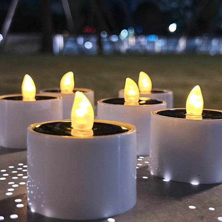 BowLift | Outdoor Solar Powered LED Candle Lights