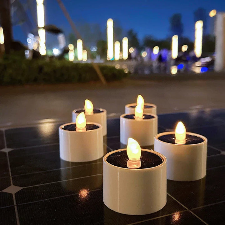 BowLift | Outdoor Solar Powered LED Candle Lights