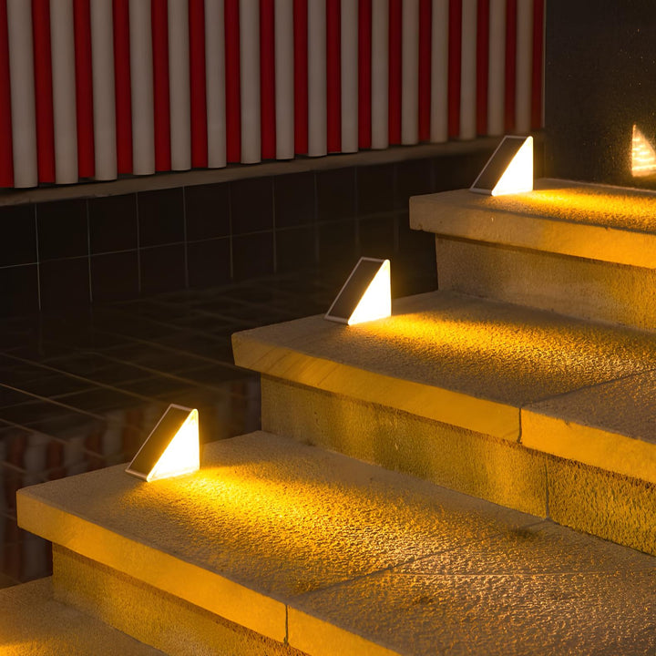 BowLift | Outdoor Solar Step Lights with Warm LED Glow