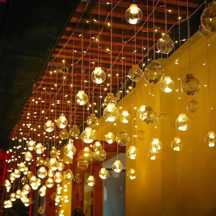 BowLift | String Lights – Solar Pendant – elegant design – solar powered