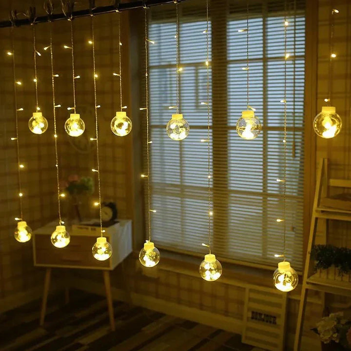 BowLift | String Lights – Solar Pendant – elegant design – solar powered