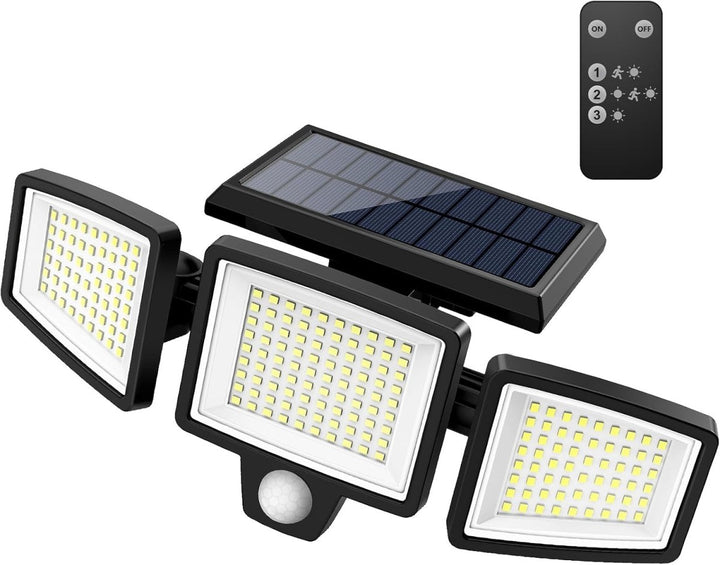 BowLift | SOLARGUARD – Solar Security Light with Motion Sensor and Remote Control