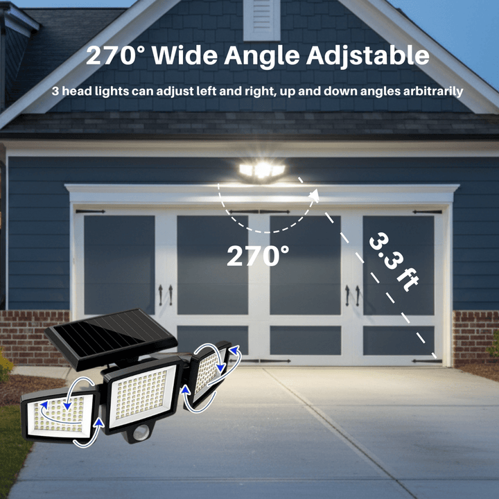 BowLift | SOLARGUARD – Solar Security Light with Motion Sensor and Remote Control