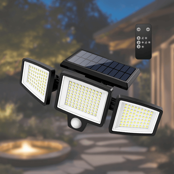 BowLift | SOLARGUARD – Solar Security Light with Motion Sensor and Remote Control