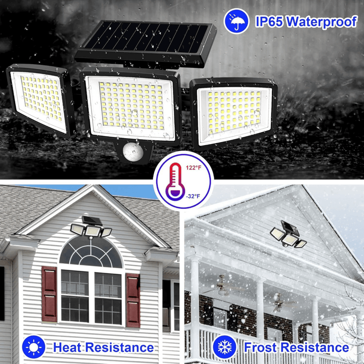 BowLift | SOLARGUARD – Solar Security Light with Motion Sensor and Remote Control