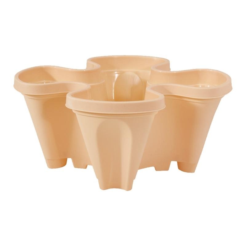 BowLift | Space-saving Stackable Plant Pots - StrawberryStack