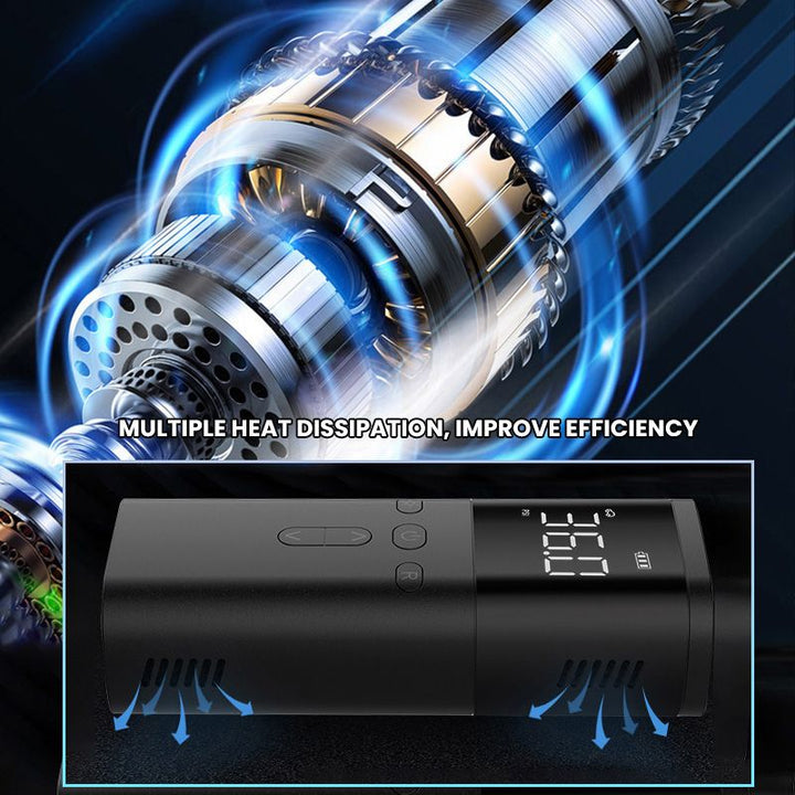 BowLift | Portable Wireless Car Tire Inflator Air Compressor - Practical Gift