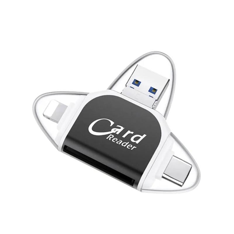 BowLift | 4-in-1 multifunctional card reader with multiple ports