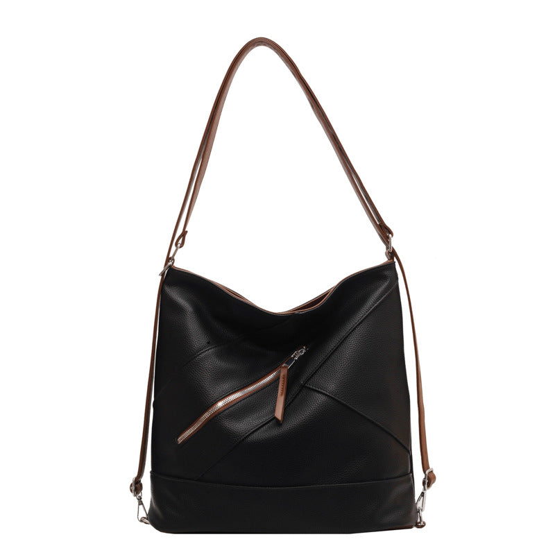 BowLift | Large Capacity PU Leather Bucket Bag