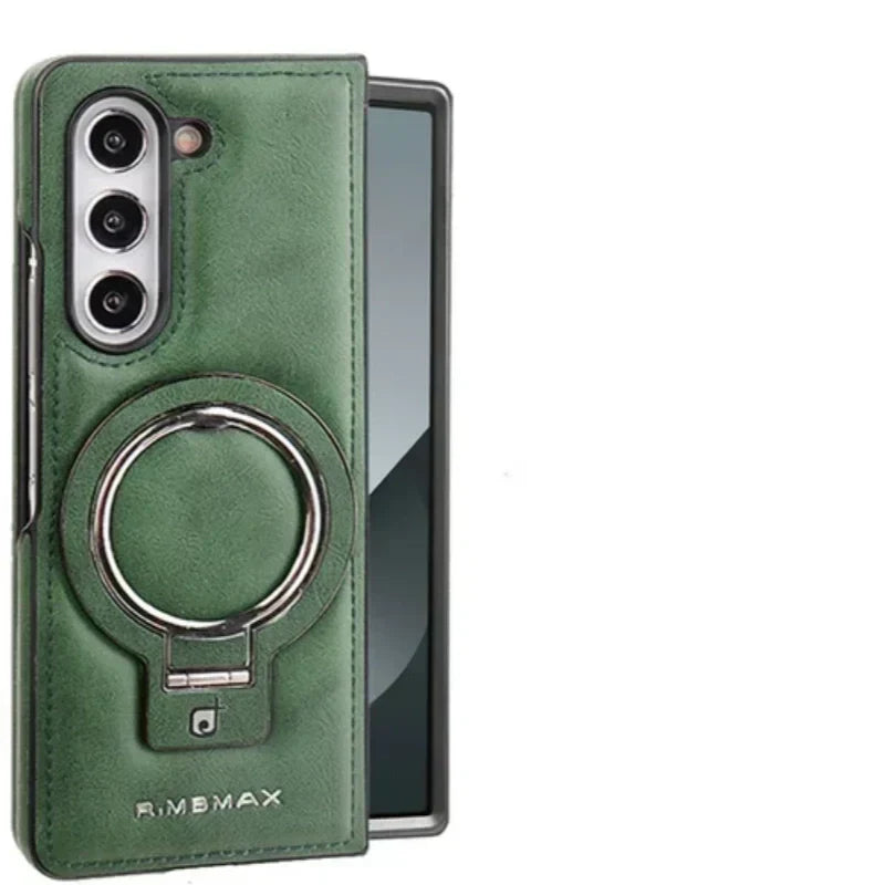 BowLift | Premium PU leather magnetic case with stand for Samsung Fold 3/4/5/6