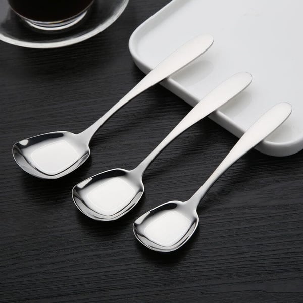 BowLift | Square spoon in stainless steel